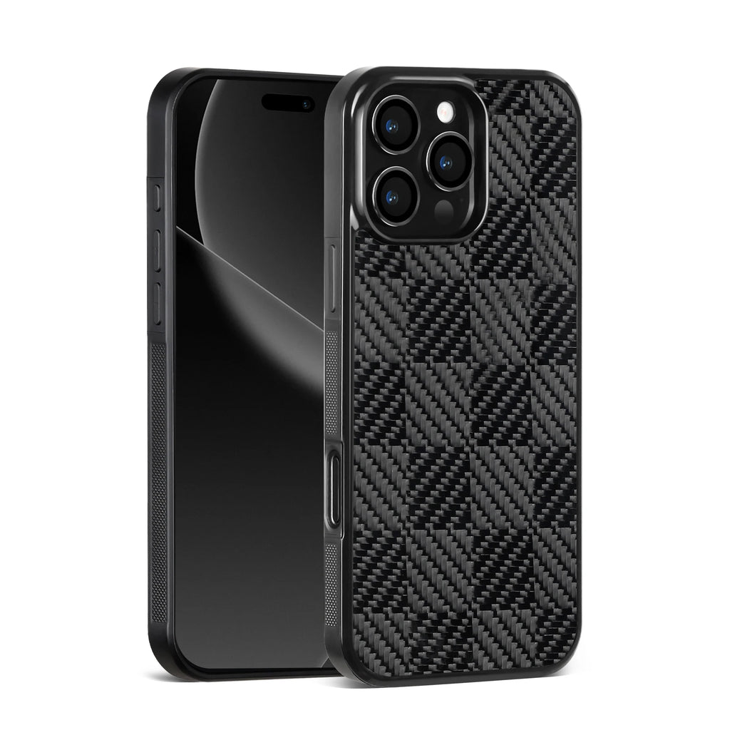 Classic carbon fiber iPhone 12 case (pro/ProMax)