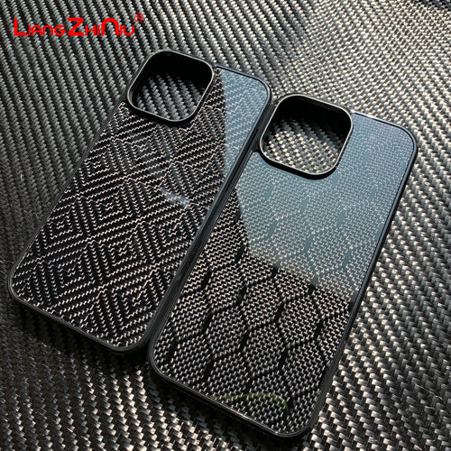 Classic carbon fiber iPhone 12 case (pro/ProMax)