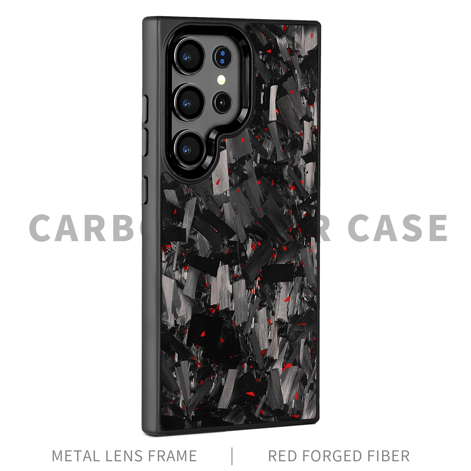 Newest Magnetic Real Forged Carbon Fiber Case for Samsung Galaxy S23 S24 S25 Ultra S24+ S25+ plus for Car Magsafe Holder Charger