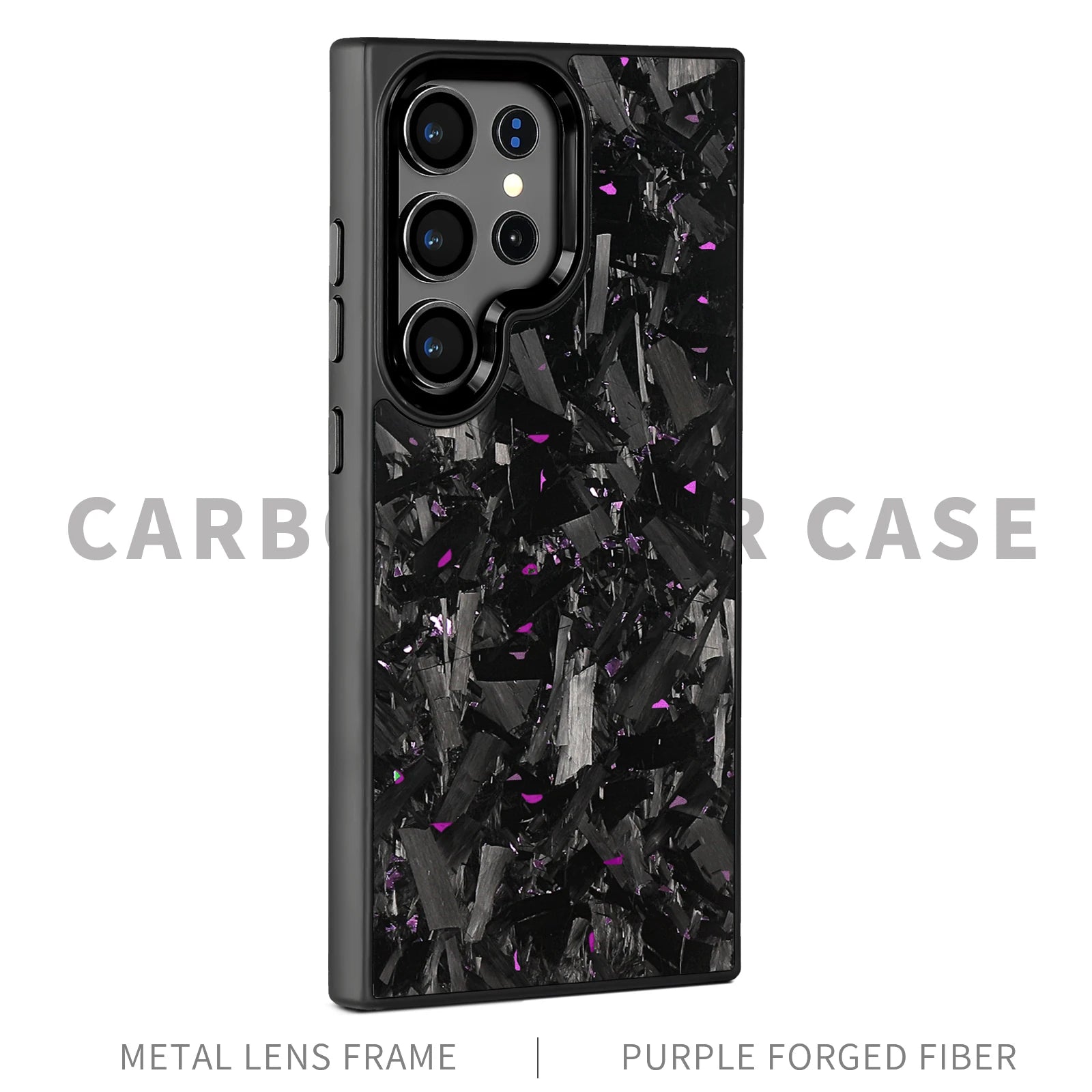Newest Magnetic Real Forged Carbon Fiber Case for Samsung Galaxy S23 S24 S25 Ultra S24+ S25+ plus for Car Magsafe Holder Charger